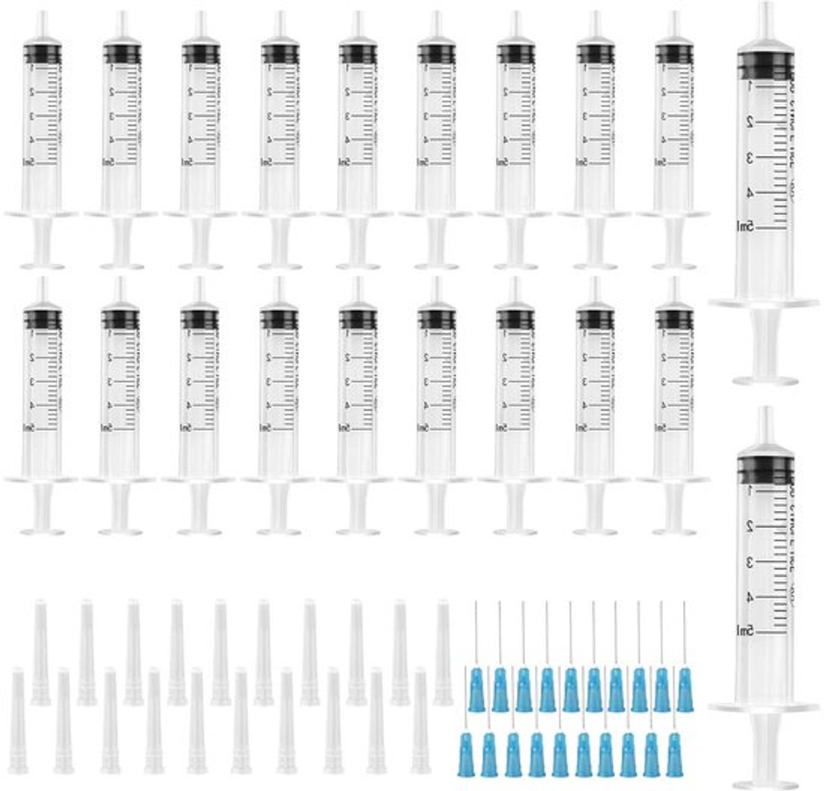 Doseerspuit 5 ml, 20 stuks spuiten - Allecto Plus