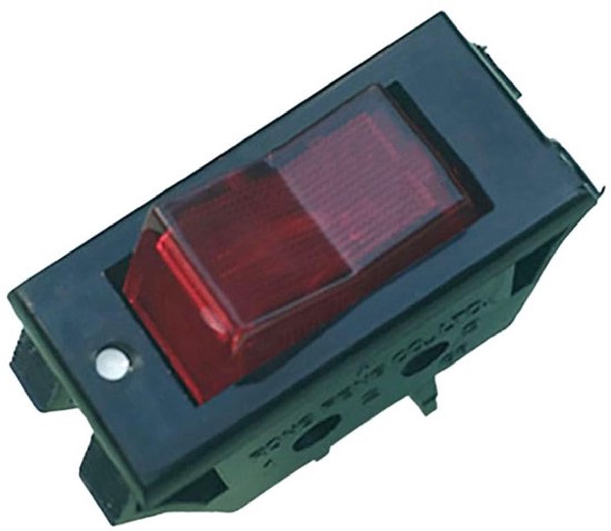 Allecto Rf-1001 wipschakelaar - 3 pinnen - Vervangingsonderdeel - Rode lichtknop