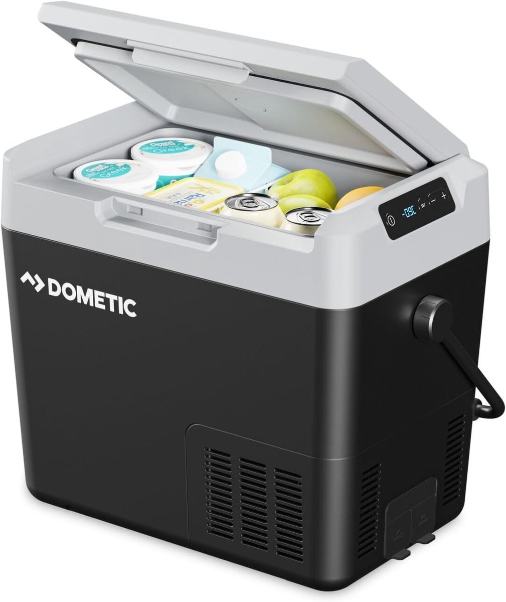 Elektrische Koelbox - 19L - Koelt tot -18 °C - Draagbare Compressor Koelbox - Voor Auto, Vrachtwagen, Boot of Caravan