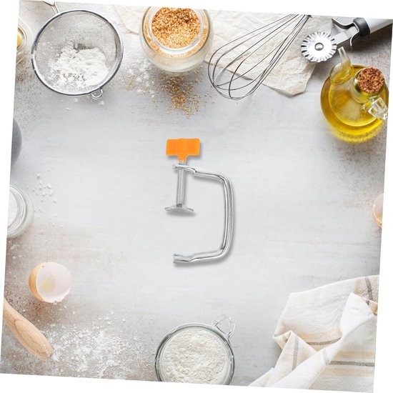 Pastamachine Klemmen - Noodle Maker Clips - Zelf Pasta Maken - Universele Pasvorm - 2 Stuks - Rood — afbeelding 2