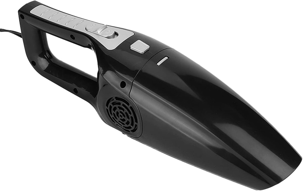 Draagbare autostofzuiger - Handstofzuiger auto - Auto reinigen - 3600 Pa zuigkracht - 37x13x11 cm - Zwart