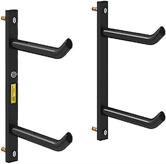 Yoga Mat Rek - Sport Organizer - Sportartikelen Opbergen - Stevige Stalen Constructie - 2 of 4 Laags - Zwart — afbeelding 3