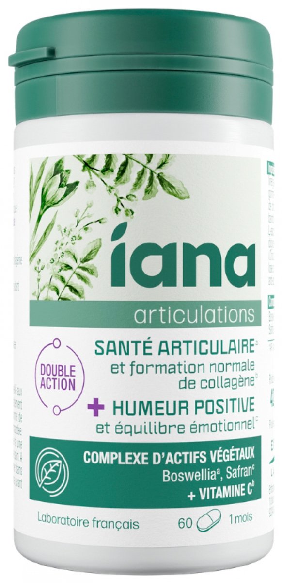 Iana Gewrichten + Positieve Stemming 60 Tabletten