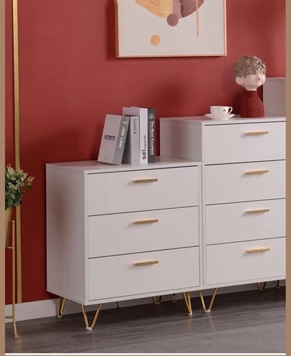 Solidchoice - Dailygoody - Meubelpoten - Robuust en duurzaam - Goud - Voor kast en