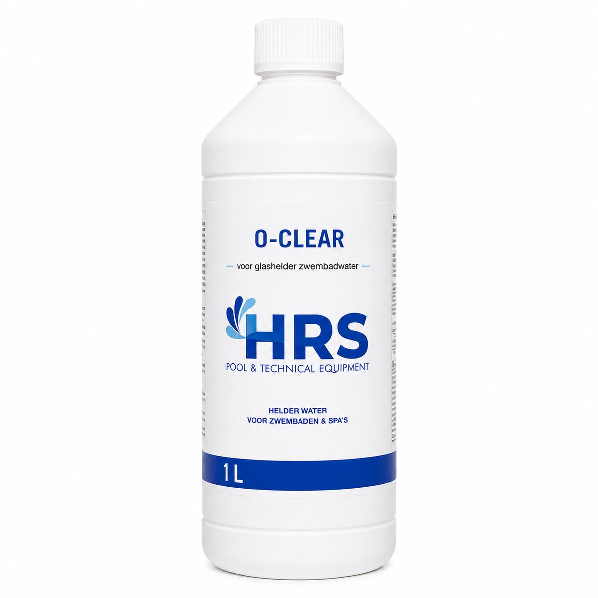 Zwembad Waterverbeteraar - O-CLEAR - Vlokker & Meer - 1 Liter - Voor Glashelder Water - Tegen Troebel Water - Voor Opzet - en Inbouw - zwembaden - Helder - voor dof of groen zwembadwater