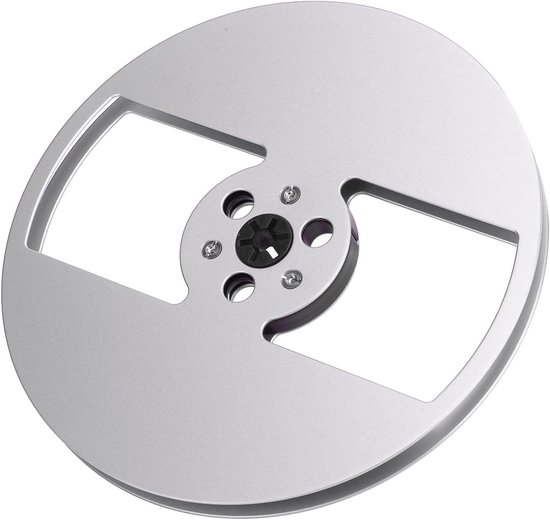 Lege Spoel - Tape Reel - Muziek Opnemen - Aluminium Legering - 7 Inch Diameter - Zilver — afbeelding 2