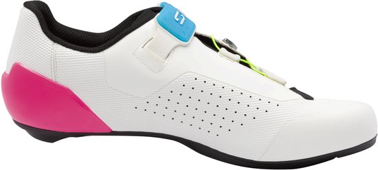 SIDI Genius X Wyve - Wegschoen - Heren - 45 - Wit - Ademend Mesh - TPU Versteviging - Draaisloten - Krachtoverdracht — afbeelding 5