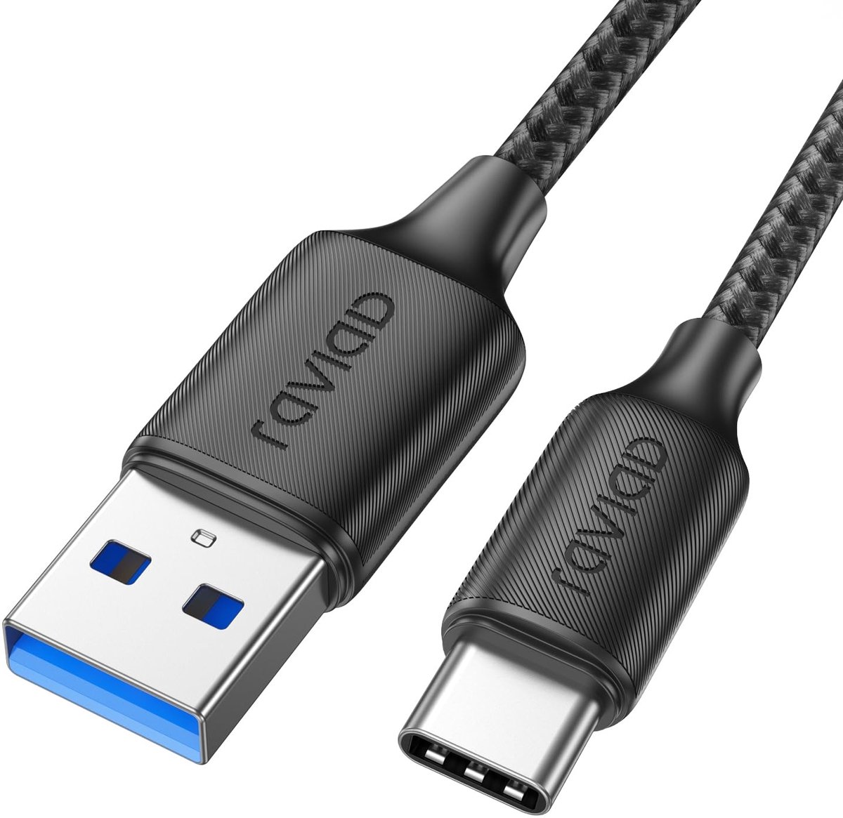 USB-C Kabel 2m - Snelladen - USB 3.0 & QC 3.0 - Ideaal voor iPhone en Galaxy - ShopVlot