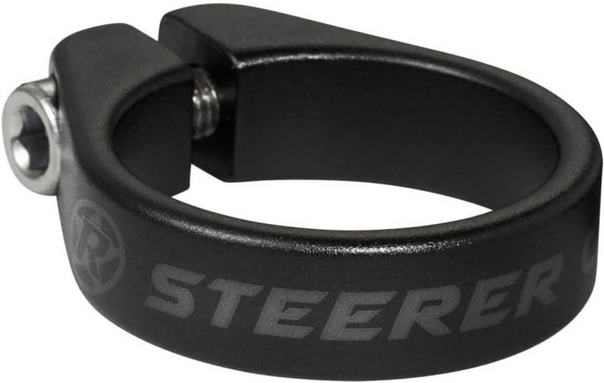 Spacer 1 1/8" - zwart - met klemfunctie - ideaal voor stabiliteit - ShopVlot