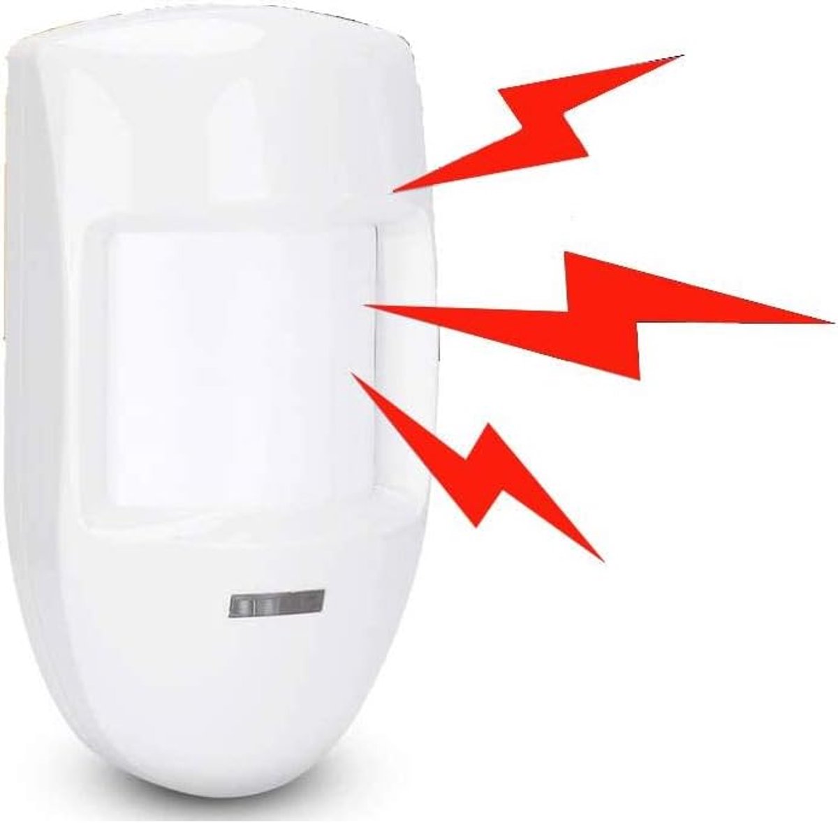 Bewegingsdetector 12V Binnen - Dubbele Infrarood Proef - Diefstalalarm - Ideaal voor Beveiliging - ShopVlot