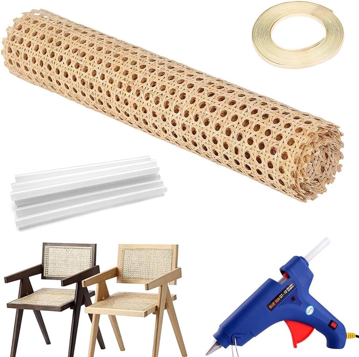 Wicker opbergkast 200 x 35 cm - lichtgewicht rattan - duurzame kwaliteit - ideaal voor decoratie - ShopVlot
