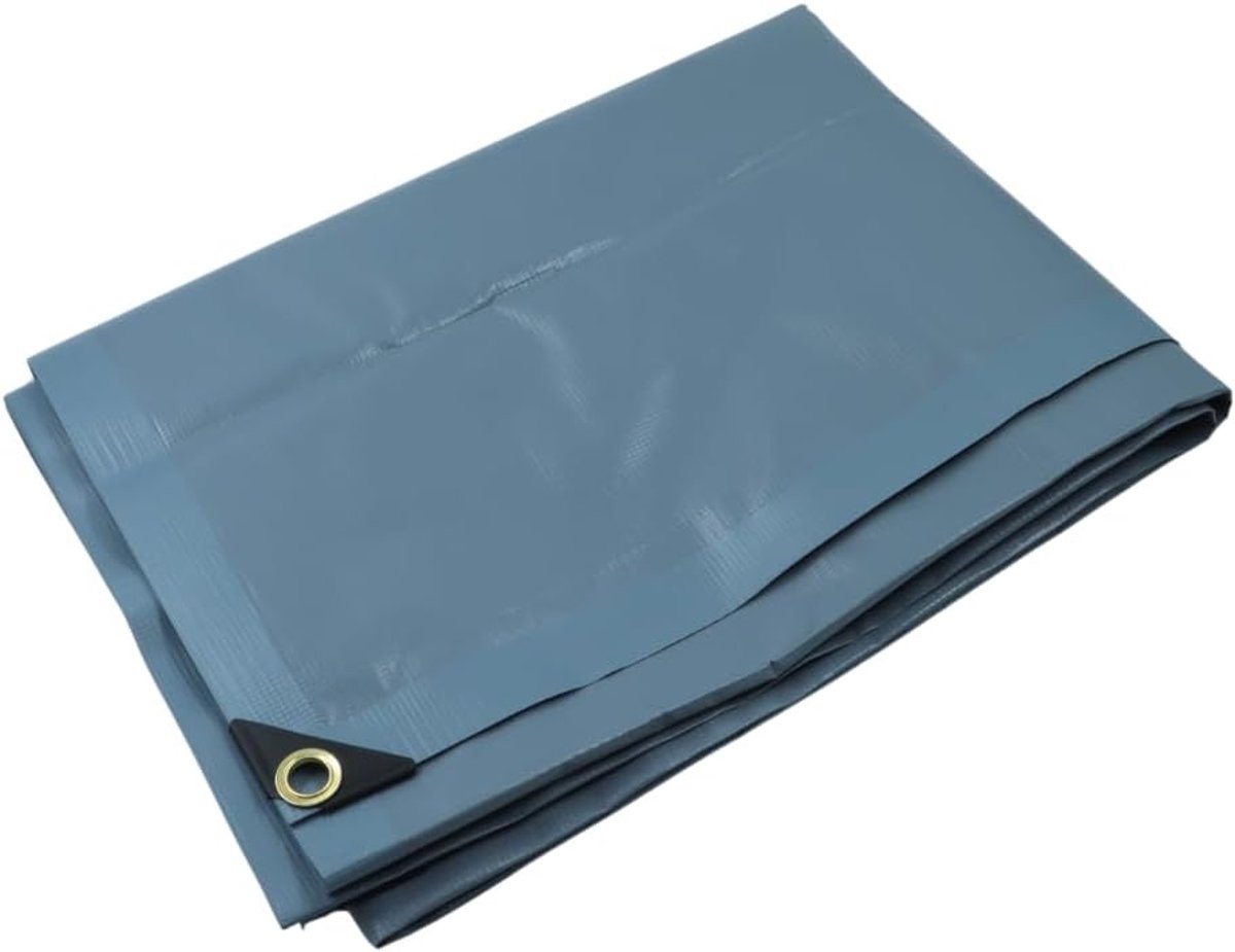 Pvc-bouwzeil, grondzeil, 600 g/m², zwaar dekzeil voor bouw en industrie, geschikt als bescherm- en grondzeil voor - ShopVlot