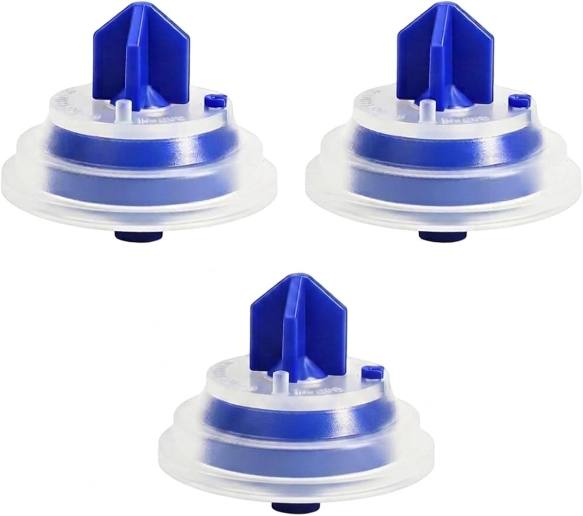 Set van 3 Vervangingsmembranen voor Toiletvullers, Geschikt voor Geberit Impuls 380/360, Waterdichte Membranen voor Toiletten, Duurzame en Betrouwbare Toiletonderdelen