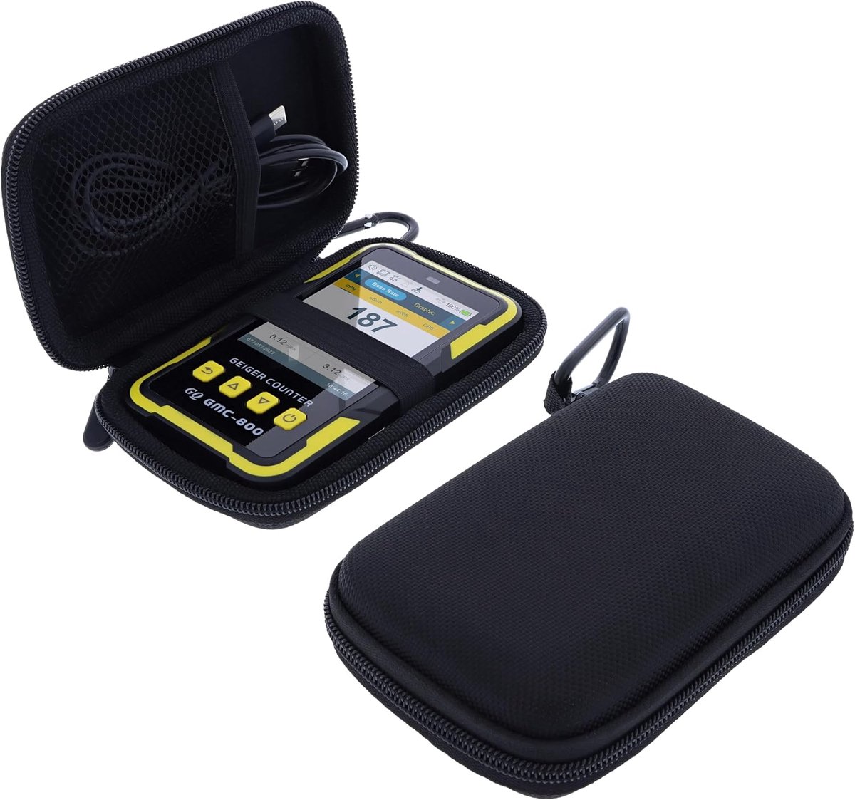 Case Compatible with Geiger Counter GQ GMC-800 Nuclear Radiation Detector Cover with Shockproof Protection, Protective - ShopVlot