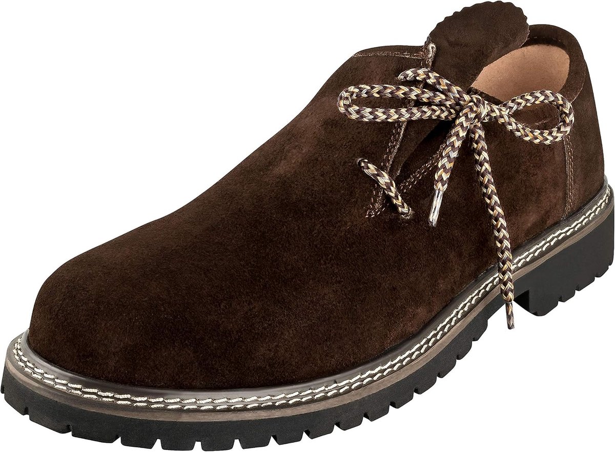 Premium traditional shoes for men, high-quality costume shoes for men, leather shoes for Oktoberfes - ShopVlot