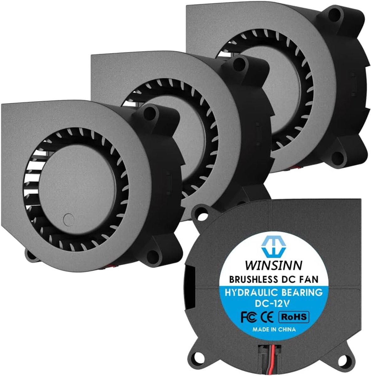 WINSINN 40mm Fan 12V 4020 40 x 20mm Turbine Brushless Cooling for 3D Printer Extruder Hotend - ShopVlot