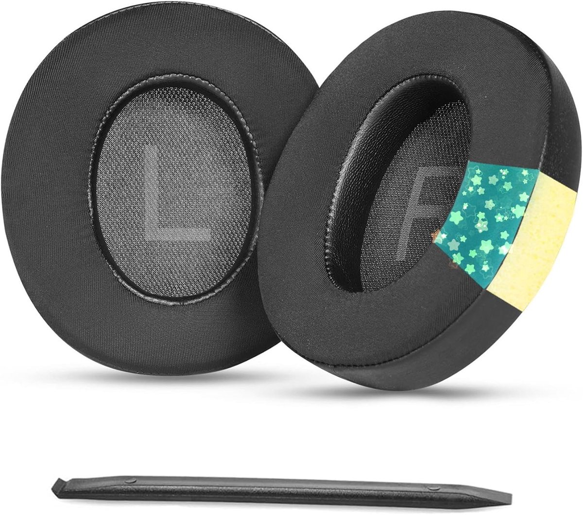 Cooling Gel Ear Pads Replacement Ear Pads Compatible with Anker Soundcore Space Q45 Headphones Pillow Ice Silk Fabric - ShopVlot