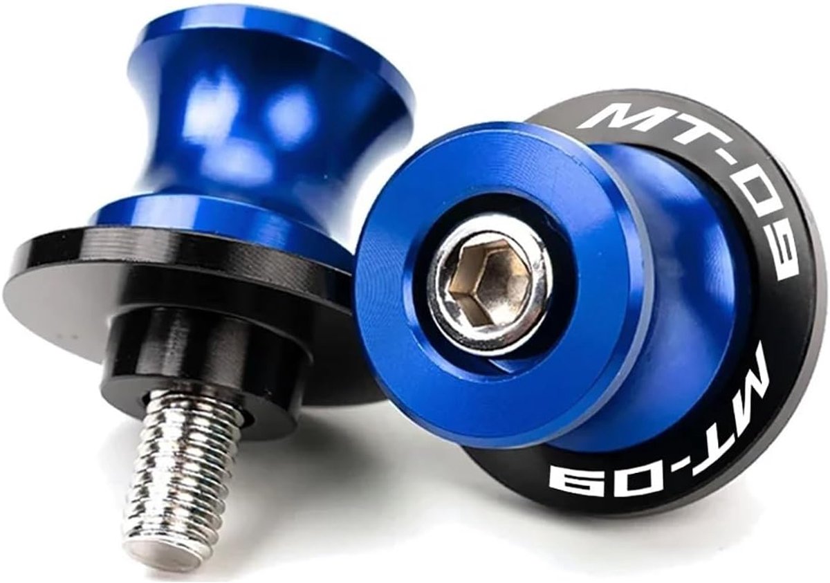 MOWOK M6 Engine Studs Accessories For MT 09 MT09 TRACER FZ09 2014-2022 2023 2024 2025 MT-09 SP 6mm Gooseneck Rear - ShopVlot