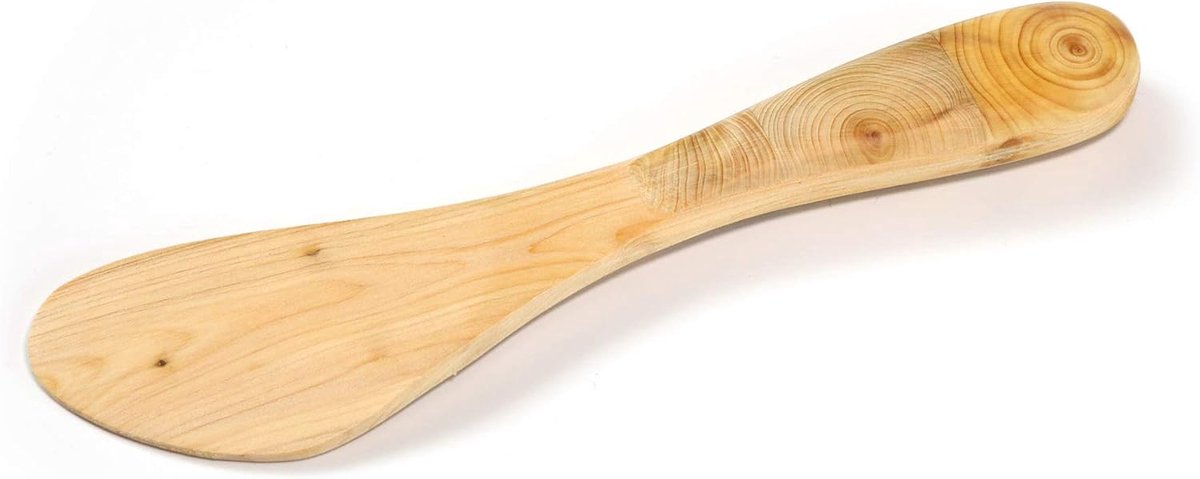 Butter knife made of natural, Scandinavian untreated juniper, handmade 170 mm. - ShopVlot