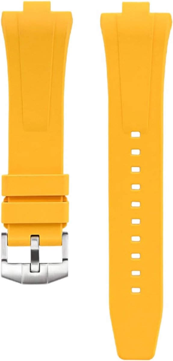 BBZ For NJ0158 Strap, 9mm Quickfit FKM Rubber Strap Compatible With CITIZEN NJ0150 0151 0158 - ShopVlot