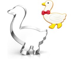 Ukoosien Small Goose Cookie Cutters, 9 cm, Dishwasher Safe, Martingans, Cookies, Cookies, Cookies for Kids - ShopVlot