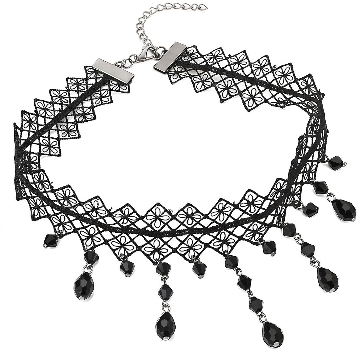 Solidchoice - Verstelbare Gothische Kraag Ketting voor Dames