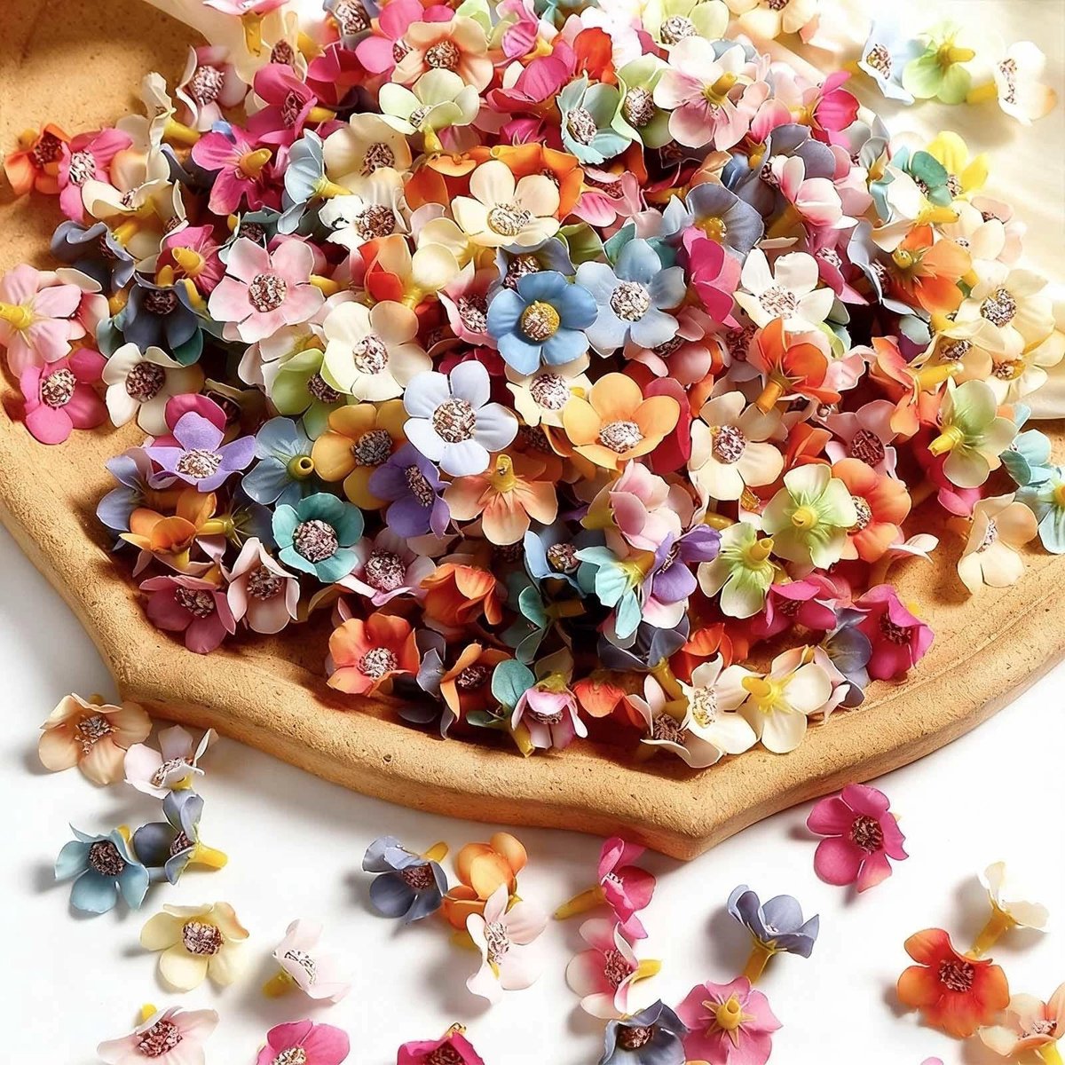 Solidchoice - Set van 50 Kunstbloemen voor DIY Creaties en Decoraties