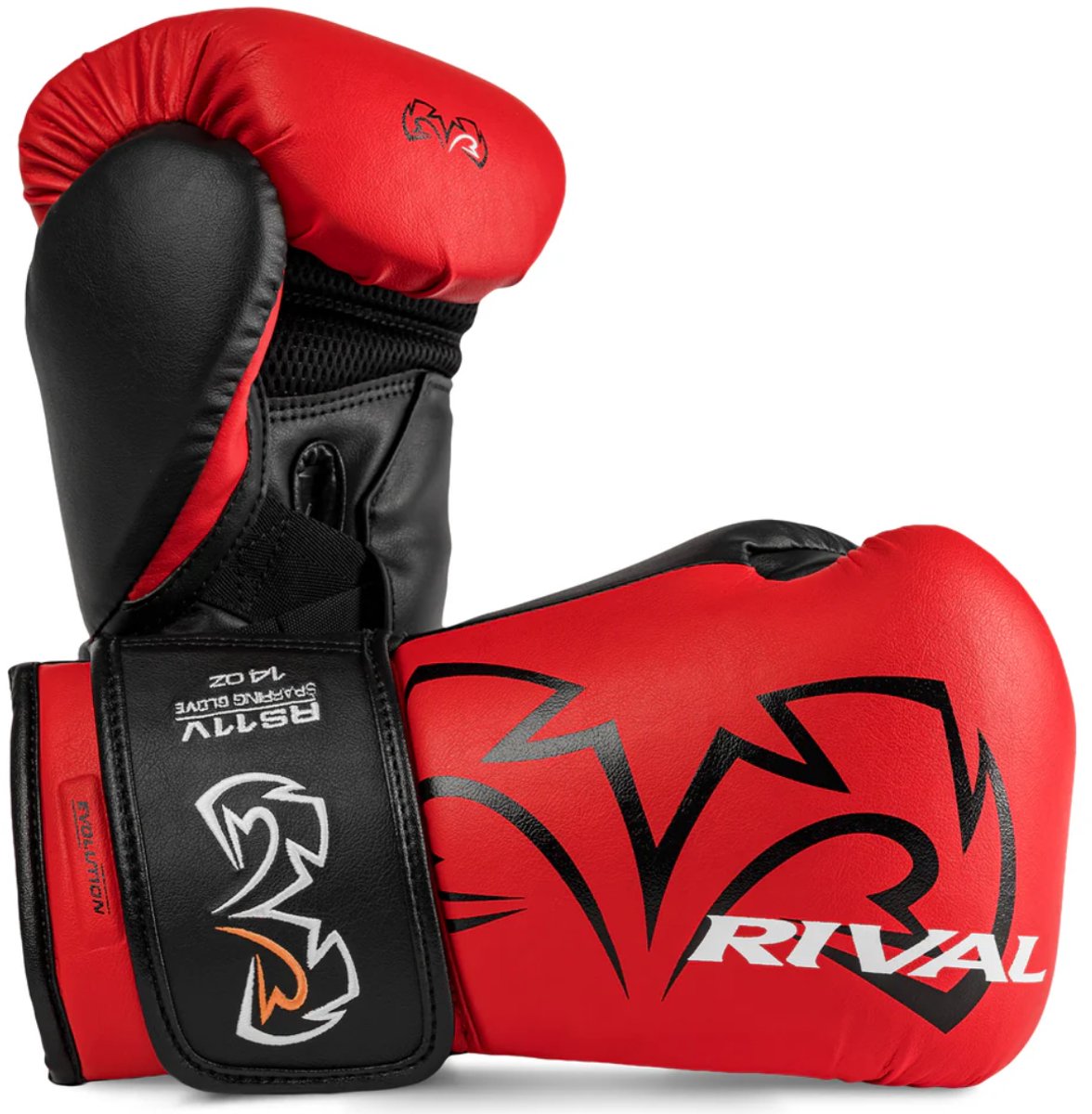 Rival RS11V Evolution Sparring Bokshandschoenen – Premium Training Gloves – Rood - 12 OZ