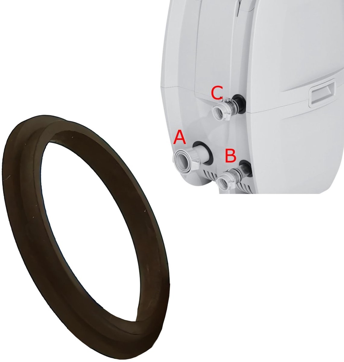 Solidchoice - Rubber Seal Kit voor Lay Z Spa en Airjet Spas