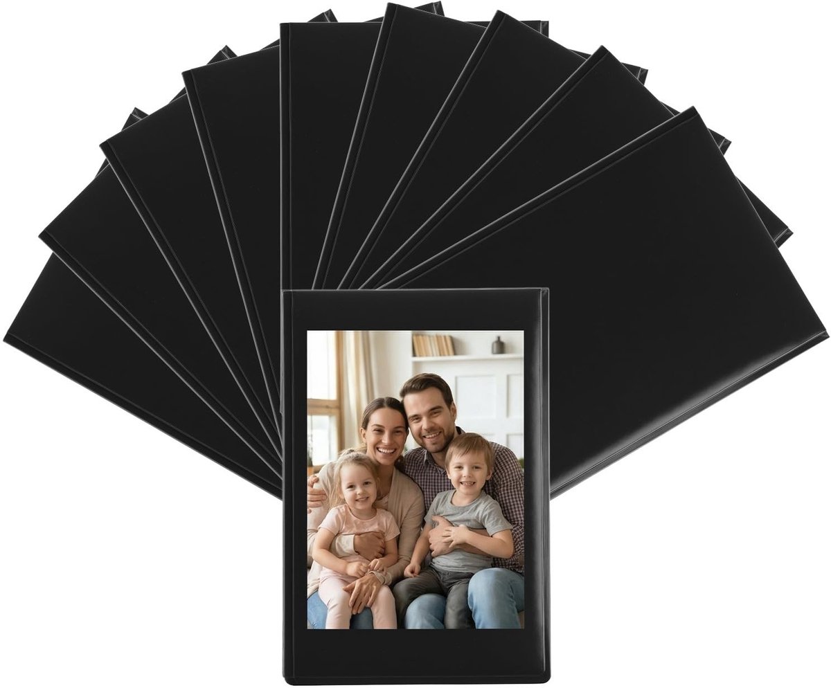 Solidchoice - Set van 10 Magnetische Fotolijsten 6,3 x 9,5 cm voor Koelkast en Whiteboard