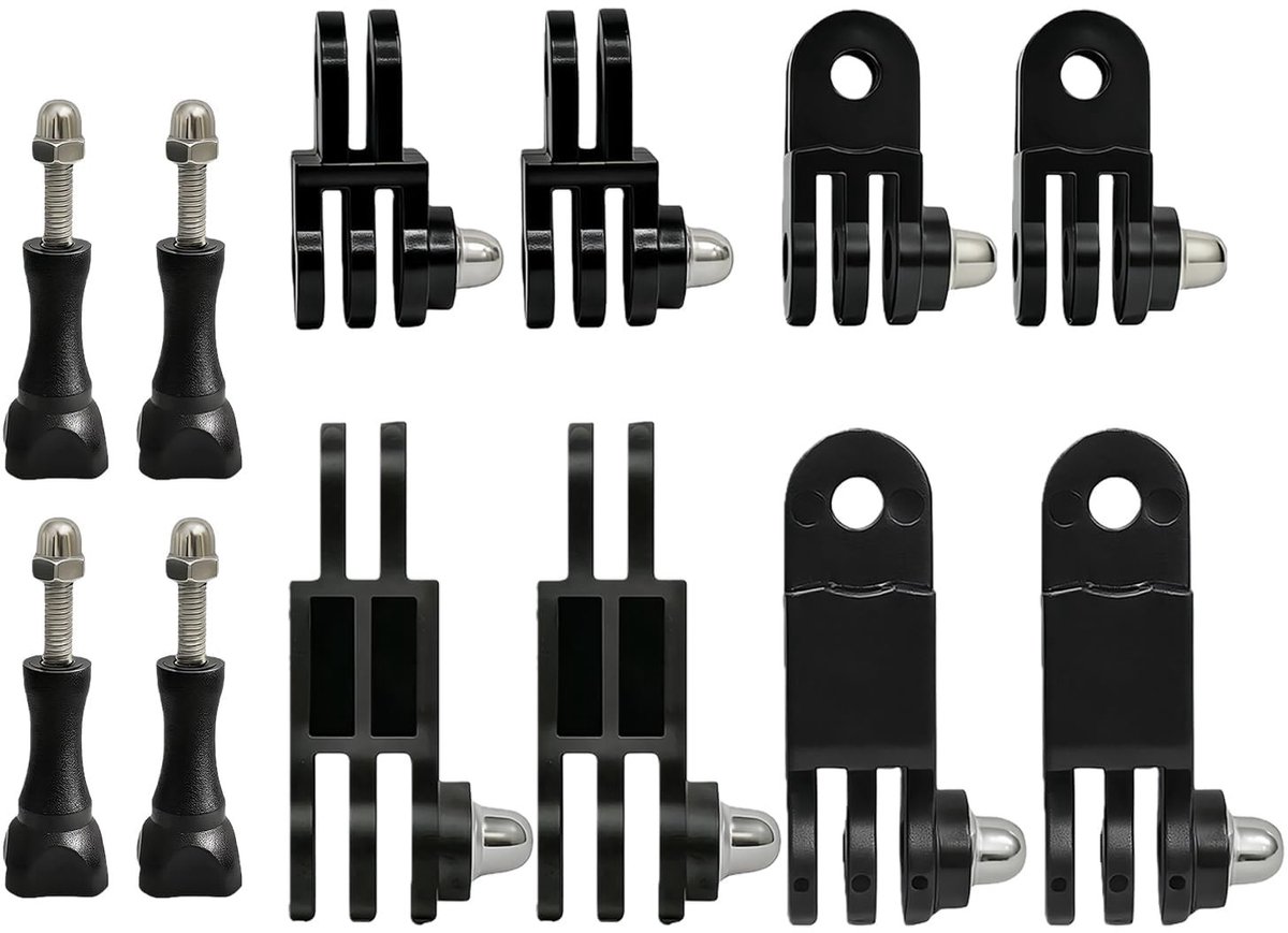 Solidchoice - 8-delige Sportcamera Verlengarm Set