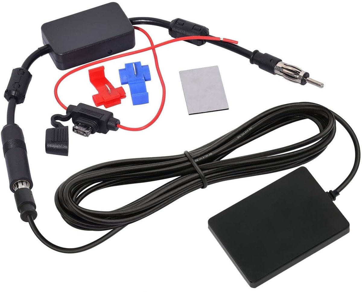 Solidchoice - Autoradio Antenne FM/AM met Signaalversterker voor Auto's