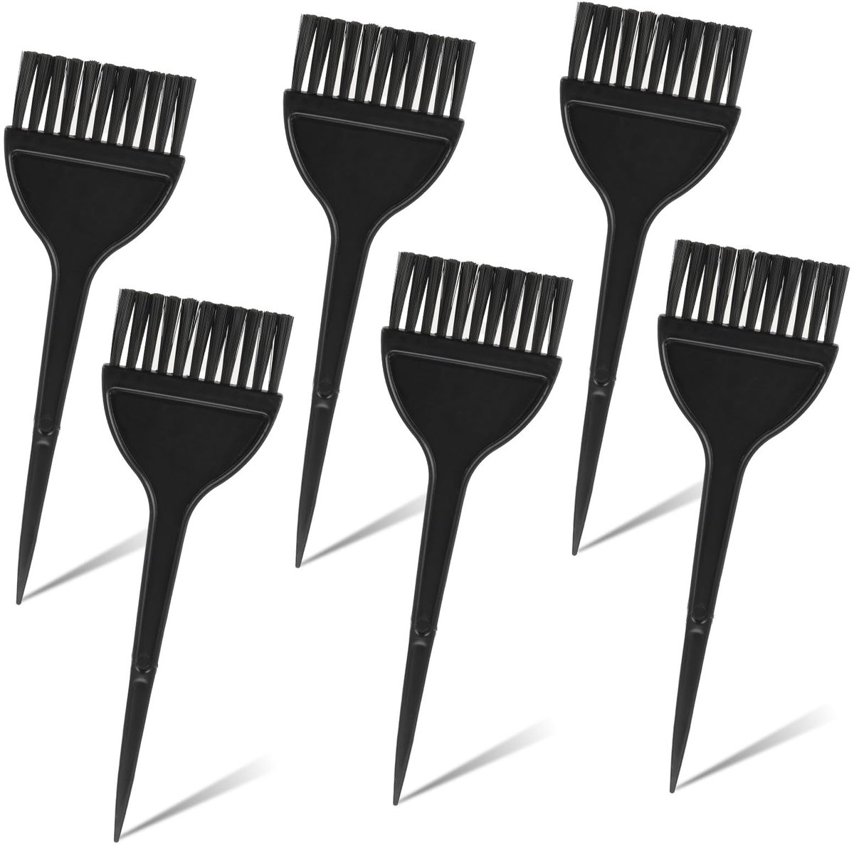Solidchoice - Set van 6 Haarverfkwasten voor Thuisgebruik