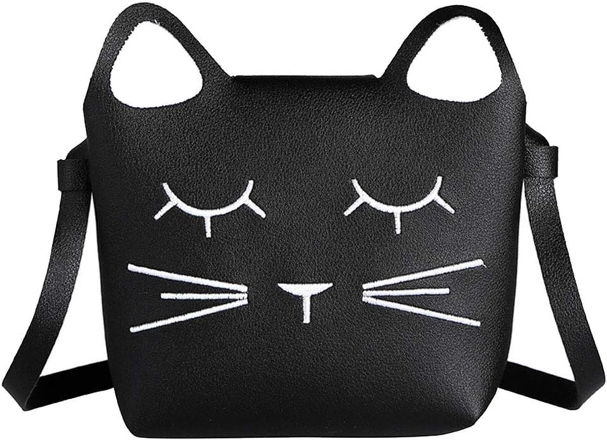 Little Girl Handbag Cute Princess Mini Bags Cat Cross Shoulder Bag - ShopVlot