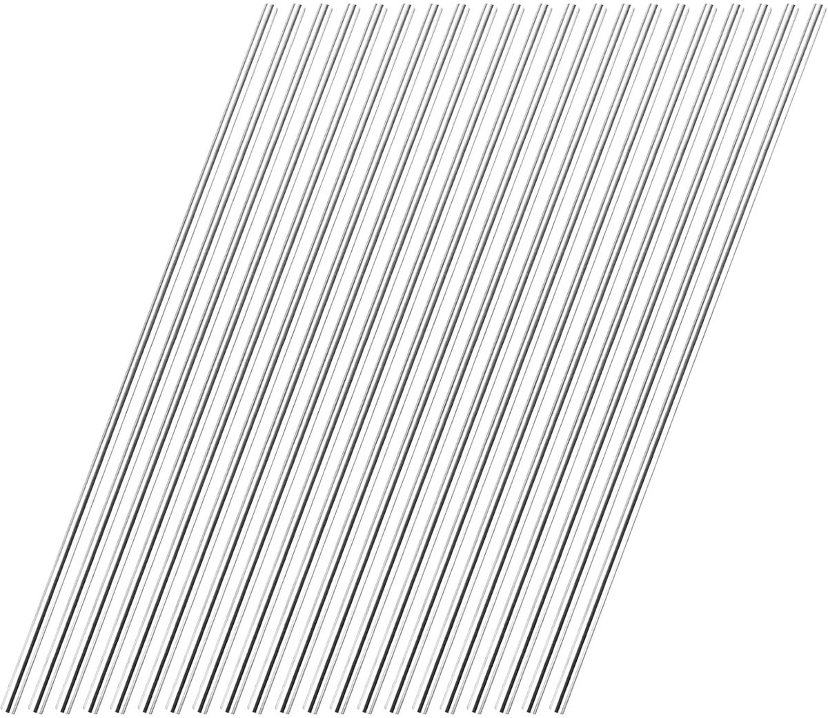 STARVAST 20pcs Stainless Steel Bars, 6mm x 300mm, Metal Bars for Crafts, Round Bar 304 Stainless Steel, Round Bars - ShopVlot