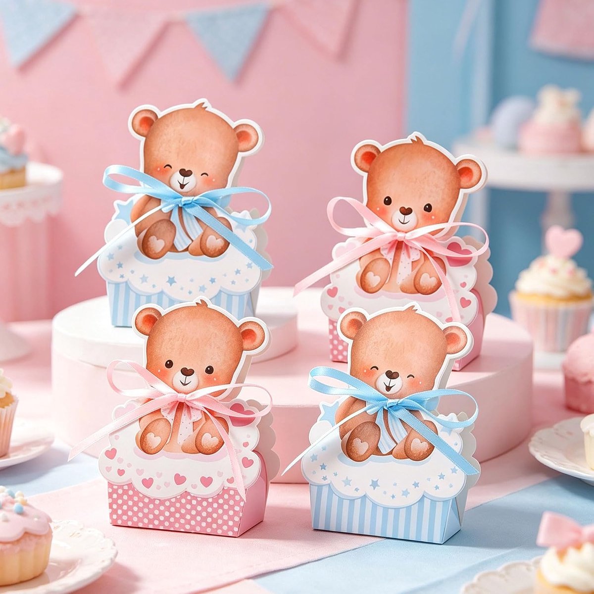 delen gender reveal cadeaudoos voor jongens of meisjes feestartikelen - ShopVlot