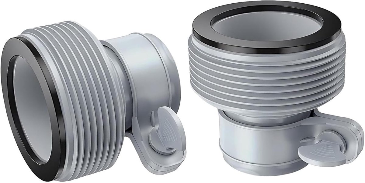 Pool Connector 1.5 Inch - Adapterset voor zwembadslangen - Duurzaam en compatibel - Oplossing voor pompverbindingen - ShopVlot