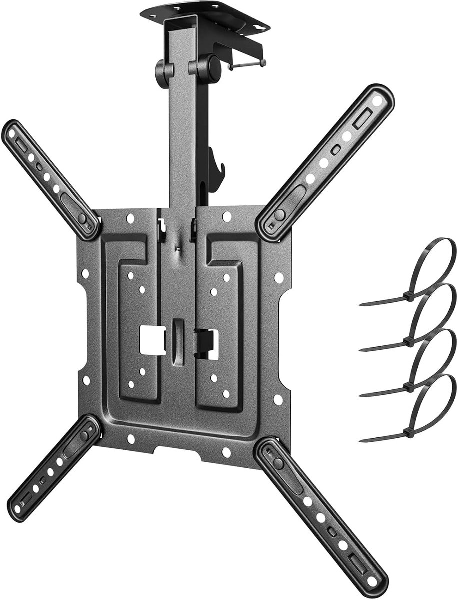 TV plafondbeugel 23-55 inch - draaibaar - opvouwbaar - ruimtebesparend - ShopVlot