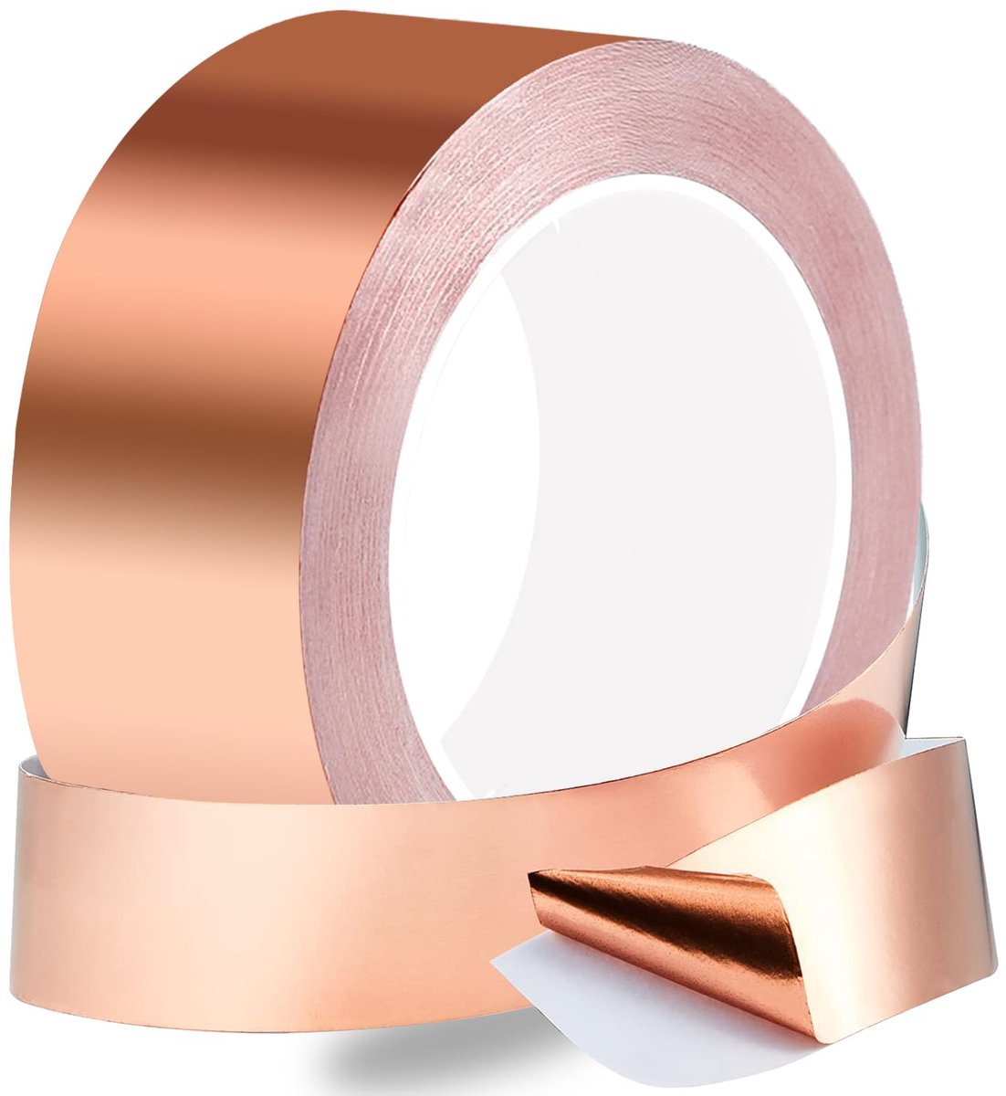 Koperband zelfklevend 20 m x 3 cm - koperfolie tape - EMI shielding - bescherming tegen slakken - ShopVlot