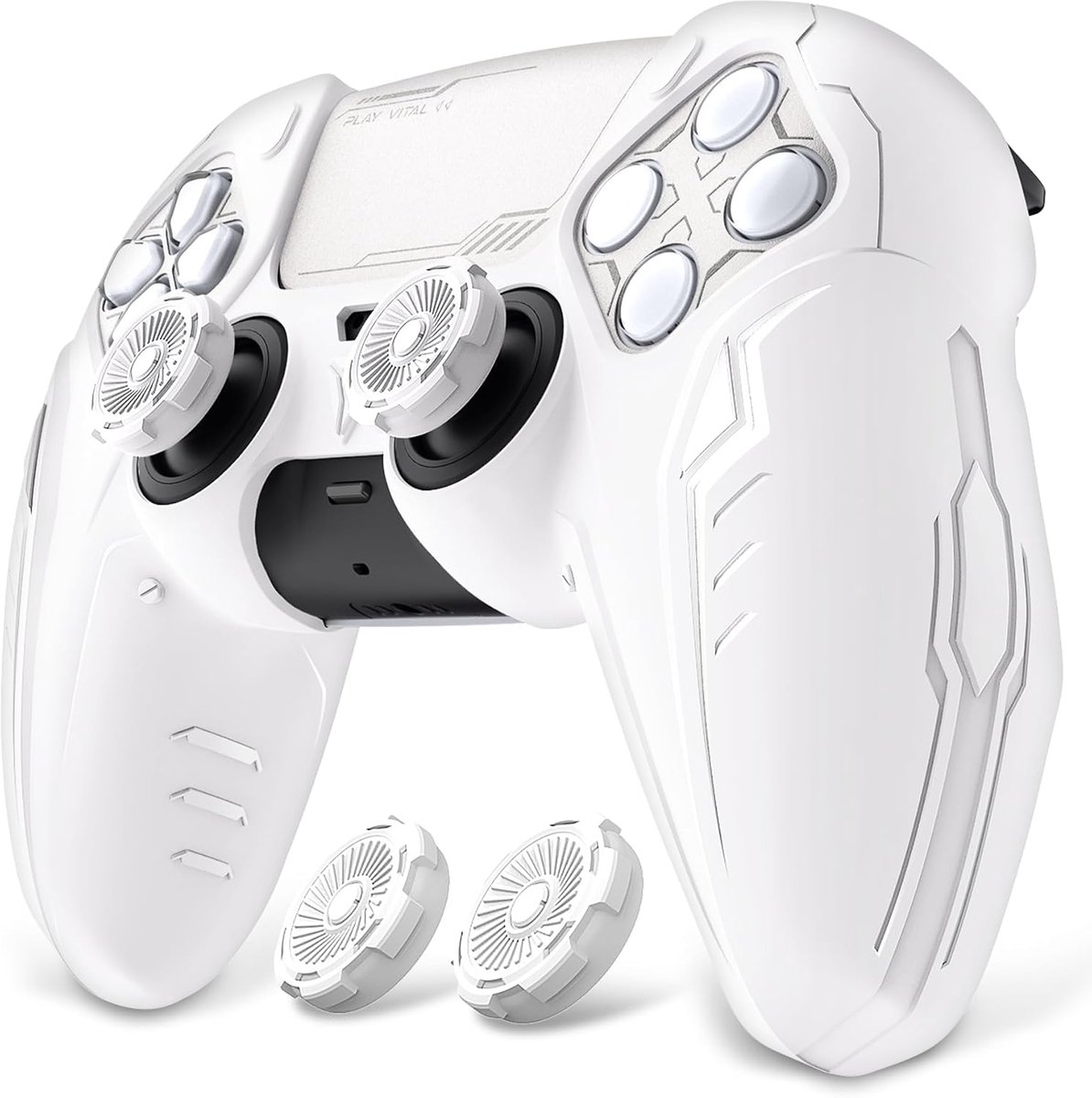 Silicone grip skin voor PS5-controller - Anti-slip - CyberMech-editie - Comfortabele grip - ShopVlot
