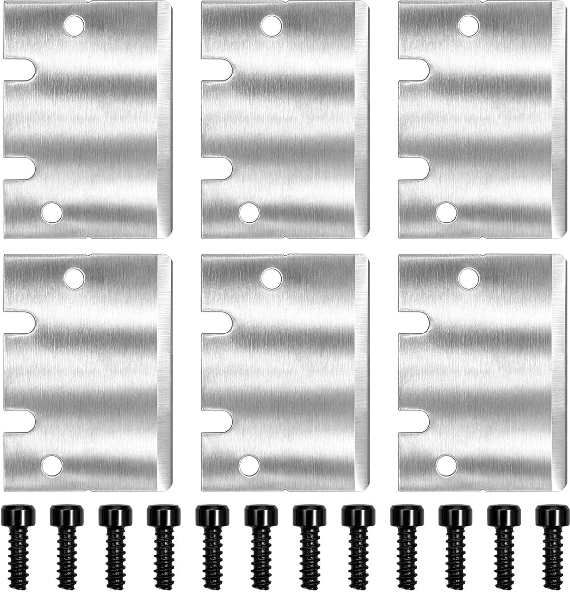 Vervangingssnijbladen 6 Stuks - Metaal - Voor Bambulab P1 X1 Serie - Voorkomt Filament Vastlopen - ShopVlot