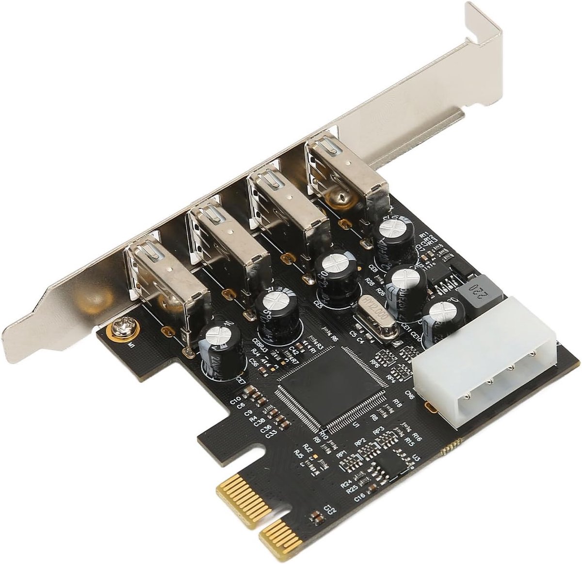 PCI Express USB 2.0 uitbreidingskaart - 4 poorten - interne hub controller - breid USB-connectiviteit uit - ShopVlot
