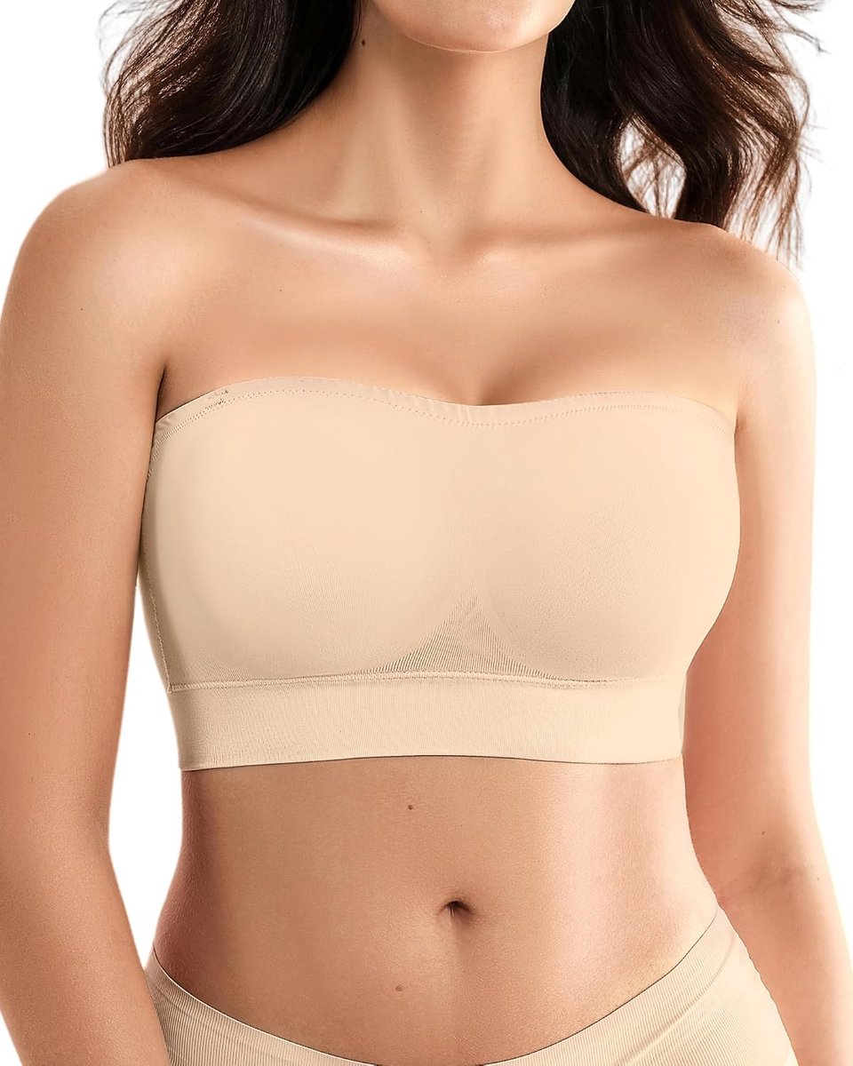 Strapless beha voor dames - zonder beugel - push-up - antislip siliconen - ShopVlot
