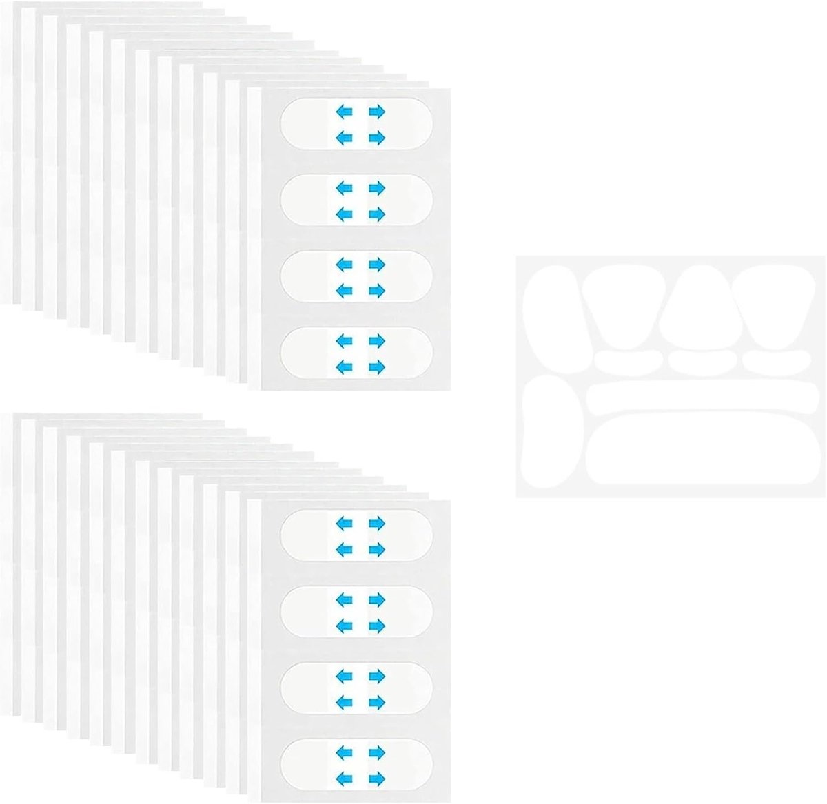 SnelShoppen - 240 Stuks Face Lifting Tape voor V-Lijn, Onzichtbare Facelifting Stickers & Lifting Straps, Langdurige Firming met Rimpel Tape voor Make