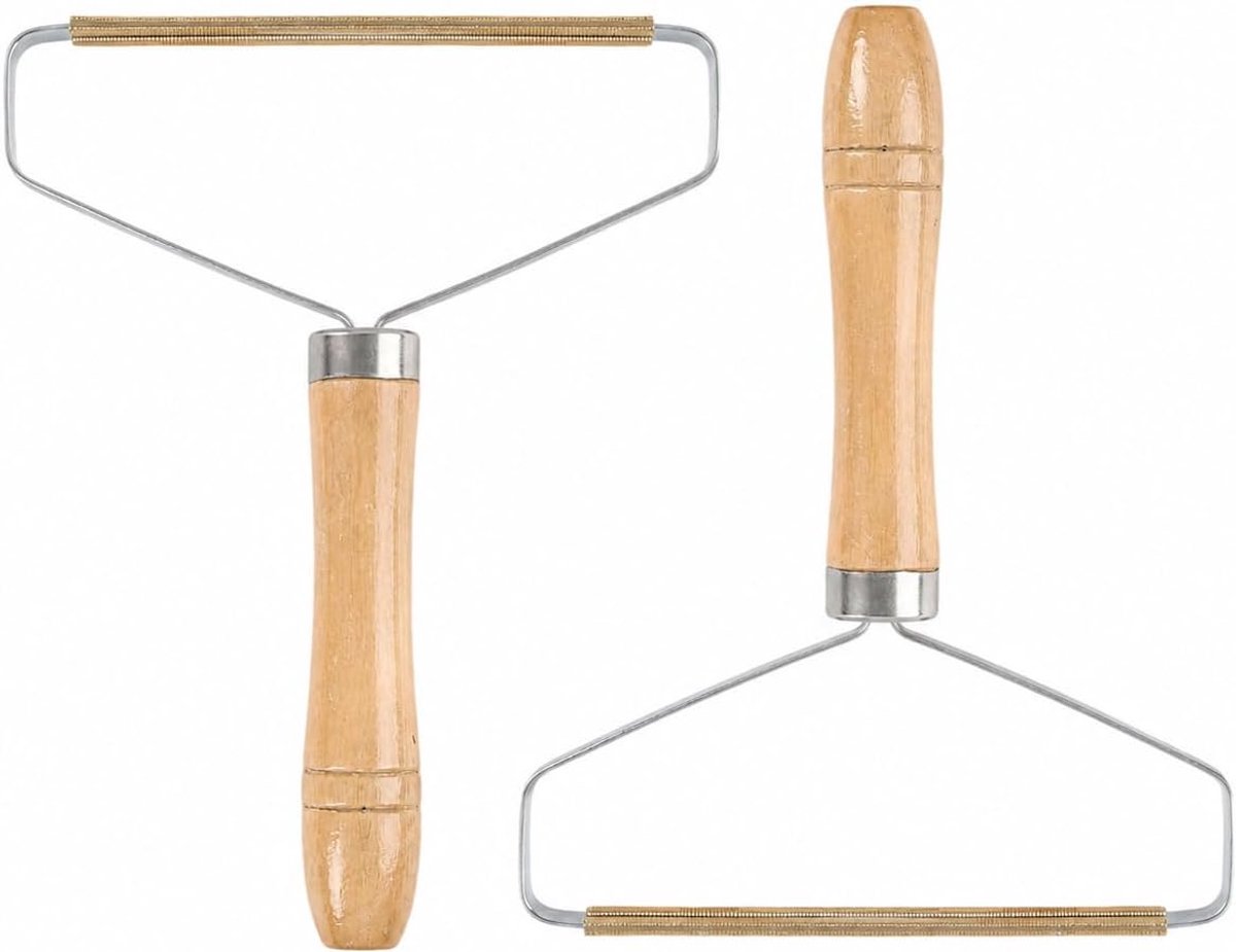 2 stuks anti-pluisscheerapparaat, professioneel gereedschap voor het verwijderen van haren voor tapijten, dekens en - ShopVlot