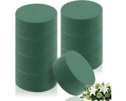 Lobaake 8 sponzen van bloemenschuim, schuim voor bloemen, kunstschuim, decoratie, voor bloemen, voor bruiloften - ShopVlot