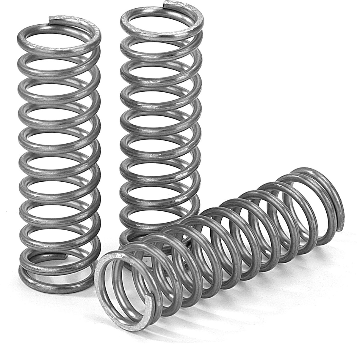 Compression spring, 35 mm, stainless steel compression springs, wire diameter 1.3 mm, inner diameter 8 mm, resilience - ShopVlot