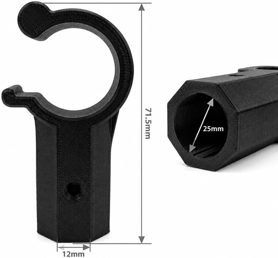 Twowinds Telescopic Hook Open Window, Hook Telescopic Beam Windows Compatible with Velux, Manual Operation (Black) - ShopVlot — afbeelding 5