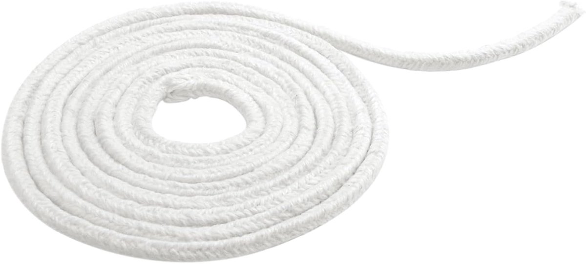 Oven Seal 6mm x 10m - Keramisch Vezel - Hoge Temperatuur tot 1000°C - Ideaal voor Ovenherstel - ShopVlot