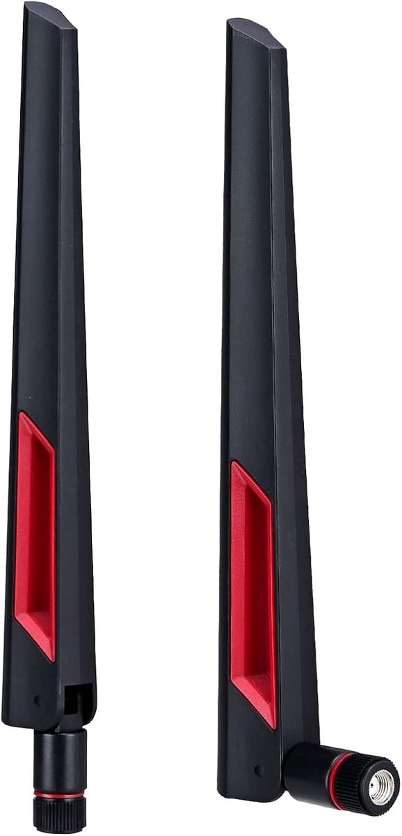 WLAN Antenne 10 dB - Dual Band 2.4 GHz / 5.8 GHz - Hoge Versterking - Perfect voor Online Games - ShopVlot